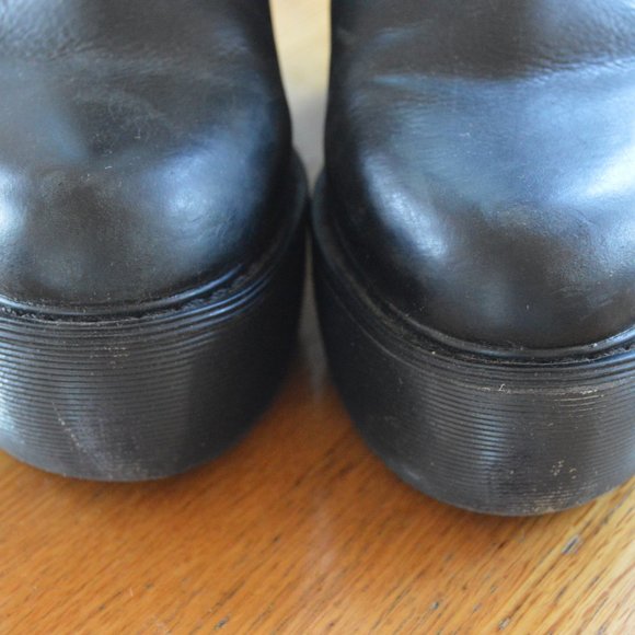 Rare Discontinued Black Platform Dr. Martens Size Womens 9 - Picture 8 of 12